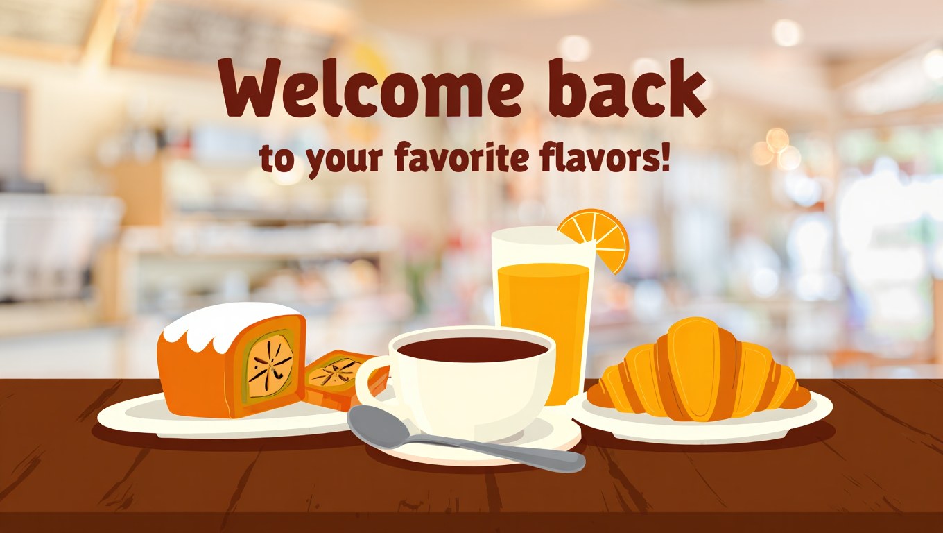 Welcome Back Messages for Restaurants and Food Service