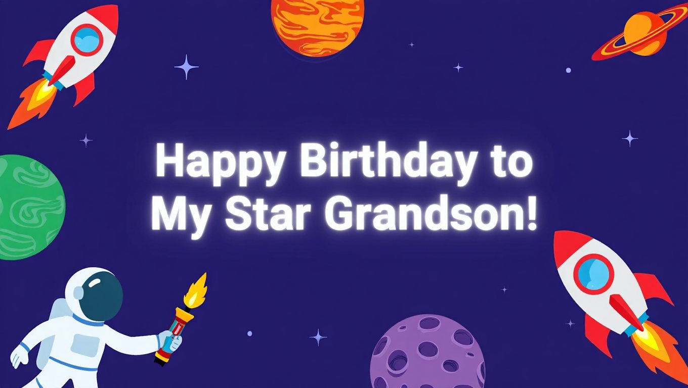 What Are Birthday Wishes for a Grandson from Both Grandparents