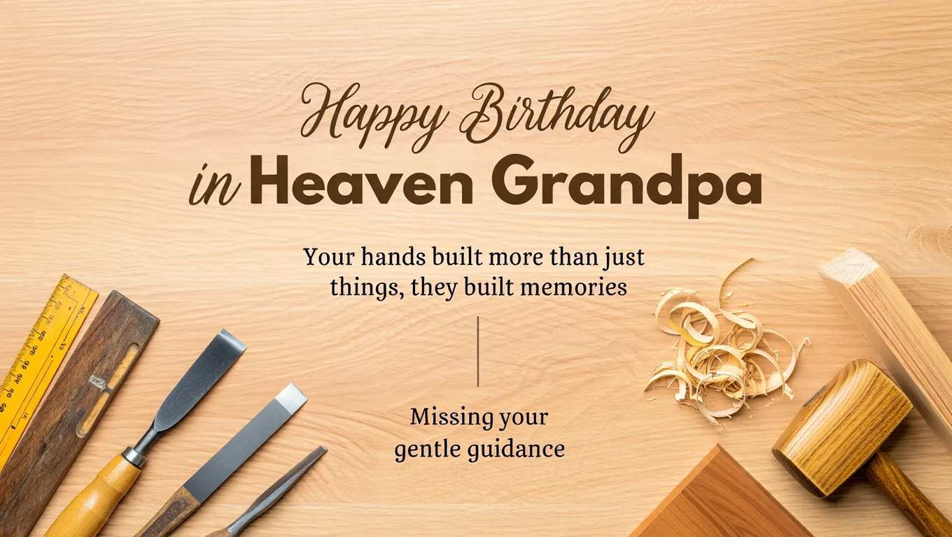 happy birthday in heaven grandpa quotes
