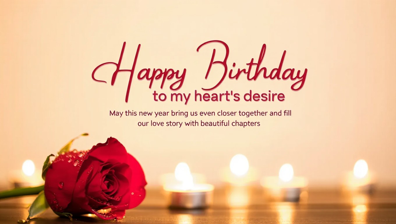 romantic birthday wishes for wife