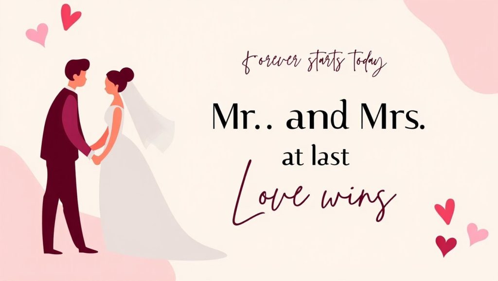 romantic short quotes for newly married couples