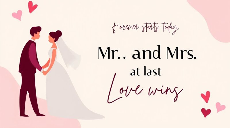 romantic short quotes for newly married couples