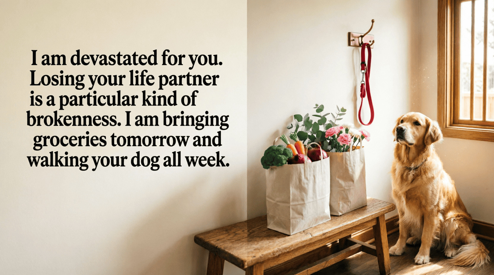 Messages for Someone Who Lost a Spouse or Partner