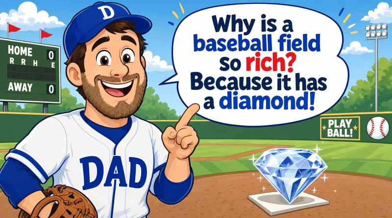 Baseball Dad Jokes for Game Day