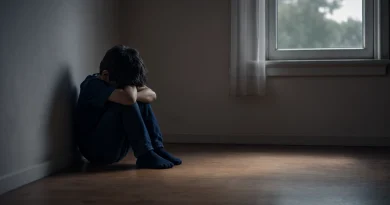 Child Alone in Corner