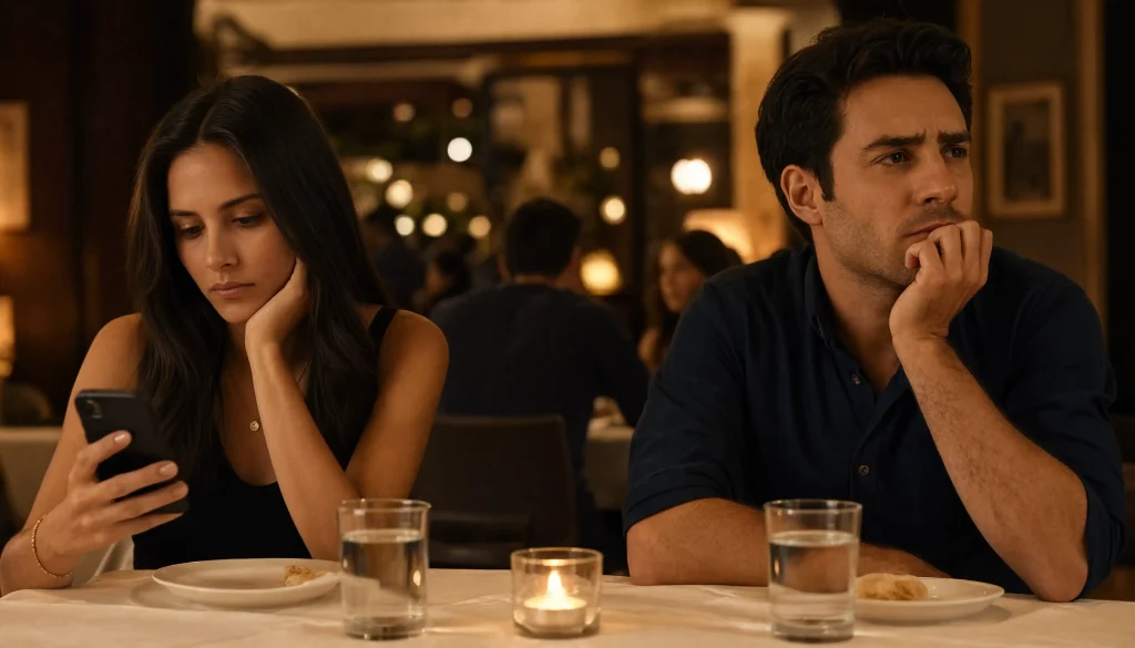 Signs You're Not Really in Love: 15 Honest Signals to Check 2 Emotional Distance at Dinner