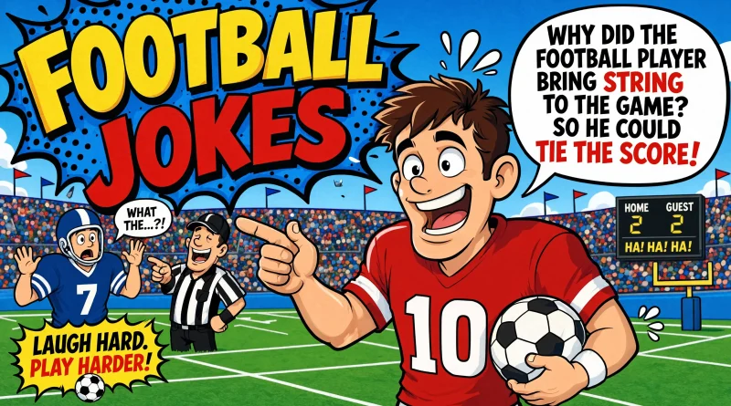Football Jokes for Game Da