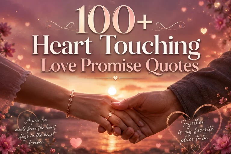 100+ Heart Touching Love Promise Quotes to Strengthen Your Relationship in 2026