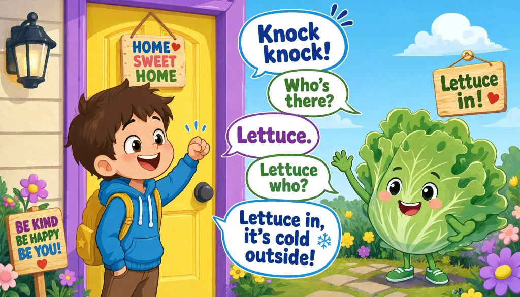 Lettuce Knock Knock Joke