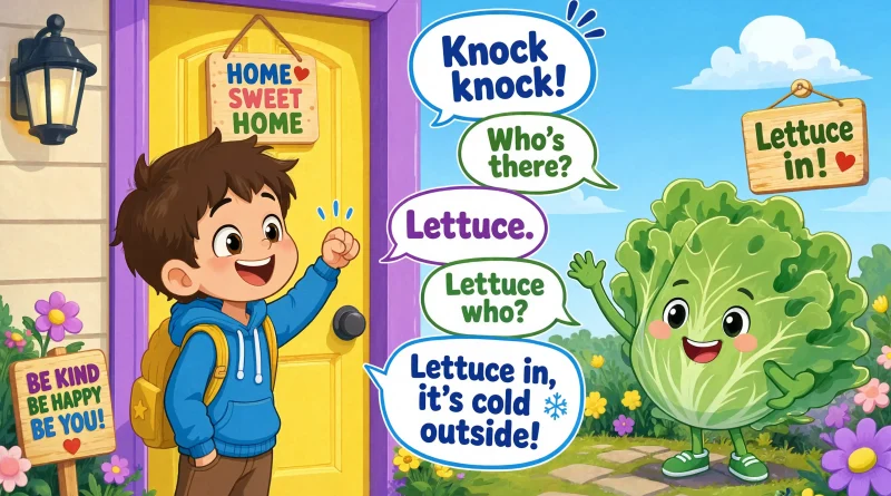 Lettuce Knock Knock Joke