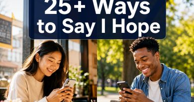 Other Ways to Say I Hope