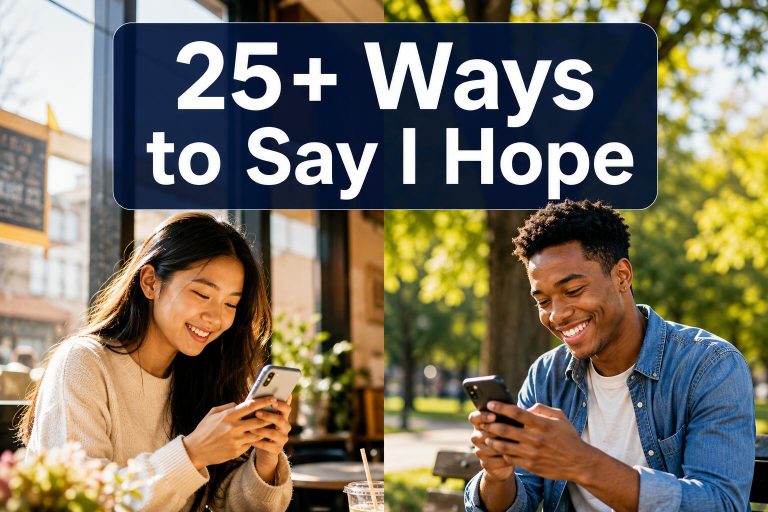 25+ Other Ways to Say “I Hope” (Formal & Informal Alternatives)