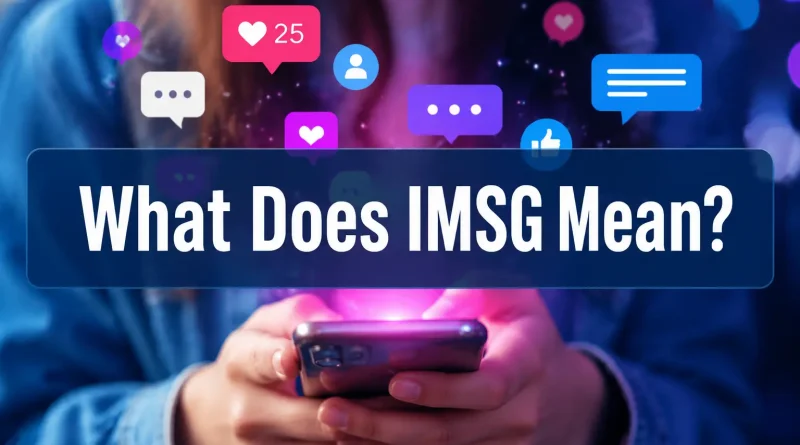 The first time I saw "imsg" pop up in a comment on a TikTok video, I was genuinely stumped. My mind raced through the hundreds of texting abbreviations I thought I knew, but this one was new. Was it a typo? A secret code? It turns out, the answer is a little more complex than a simple definition. In the world of online slang, "imsg" isn't just one thing; its meaning can change completely depending on where you see it and who is saying it. Basically, "imsg" usually stands for "iMessage," Apple's own messaging service. But on platforms like TikTok, it has taken on a whole new life, often referring to "iMessage games." This guide is here to clear up the confusion. We'll break down the different meanings of this popular chat slang, explore where it came from, and show you exactly how to use and respond to it. By the end, you'll understand the imsg meaning in chat like a pro. Key Takeaways Primary Meaning: "imsg" is most commonly the abbreviation for iMessage, Apple's exclusive messaging platform for devices like the iPhone, iPad, and Mac [1]. TikTok Slang: On TikTok, "imsg" has evolved to frequently mean "iMessage games." Users post it to find people to play interactive games with directly through text [3]. General Usage: Less frequently, "imsg" can be used as a general shorthand for "instant message," similar to "DM" (Direct Message) [2]. Context is Crucial: The correct meaning of "imsg" depends entirely on the context. On an Apple device or between iPhone users, it means iMessage. On social media like TikTok, it likely refers to games. How to Respond: If an iPhone user says "imsg me," they want to text via iMessage. If you see it on TikTok, they're probably looking for a game partner. If you're an Android user, you'll have to let them know you can't use iMessage. Variations: You might see the term pluralized as "imsgs" to refer to multiple messages or games [3]. The Primary Meaning of IMSG: It's All About Apple's iMessage At its core, "imsg" is a direct and simple abbreviation for iMessage. This is Apple's instant messaging service that works over Wi-Fi or cellular data, allowing users with Apple devices (like iPhones, iPads, and Macs) to send texts, photos, videos, and more to each other. For years, Apple users have used "imsg" on technical forums and in chats to specify they're talking about Apple's messaging system, not traditional SMS texts [7]. So, what’s the big deal? The main difference between iMessage and a standard SMS text is how it's sent and how it looks. You can always tell you're using iMessage because the chat bubbles are blue. When you're texting someone who doesn't have an Apple device (like an Android user), the messages are sent as standard SMS/MMS, and the bubbles are green. Because iMessage offers features that SMS doesn't, like typing indicators, read receipts, better group chats, and high-quality media sharing, Apple users often prefer it. When someone says, "imsg me," they are specifically asking you to contact them using Apple's iMessage platform, not just a regular text message [5]. This is a common way to move a conversation from a social media app like Instagram to a more personal chat on their phone [5]. Common examples you might see: "My SMS isn't working, can you imsg me instead?" "Add me on imsg, here's my number." "Is this going through as an imsg or text?" In other words, this is the original and most widespread imsg text meaning. It’s a straightforward piece of online messaging terminology created for convenience. A New Meaning Emerges on TikTok: iMessage Games While the primary meaning of imsg is still "iMessage," the term has taken on a fun, new identity on social media, especially TikTok. On this platform, "imsg" is frequently used as slang for iMessage games [3]. These are interactive, turn-based games that you can play with friends directly inside your iMessage chats, without needing to download a separate app. If you've ever scrolled through TikTok, you've probably seen comments like: "Bored, anyone wanna play imsg?" "Drop your numbers for imsg" "Looking for people to play 8-ball on imsg" In this context, users aren't just asking to chat, they're looking for someone to play games with. TikTok users post their desire to play and often ask for phone numbers in the comments to start a game [3]. It has become a popular way for people to connect and kill time. Some of the most popular iMessage games include 8-Ball Pool, Darts, Cup Pong, and various word games. According to Urban Dictionary, a top definition for "imsg" is specifically "iMessage games" [4]. The platform also notes that users might say something like "imsg is broken" to describe a particularly wild or intense game session [4]. This evolution shows how slang can adapt and take on new, specific meanings within different online communities. As of 2026, this gaming-related definition is one of the most prevalent uses of the term among younger audiences [6]. IMSG as a General Term for "Instant Message" Though less common, "imsg" is sometimes used as a general shorthand for "instant message." In this case, it's not specific to Apple's iMessage or iMessage games. Instead, it functions more like "DM" (Direct Message) or "PM" (Private Message), referring to any private chat on a digital platform [2]. You might see this usage in a context where the specific platform is either unknown or irrelevant. For example, if someone on a forum says, "Send me an imsg with the details," they likely mean to contact them through whatever private messaging system the forum uses. However, this meaning is fading in popularity. Because "iMessage" and "iMessage games" are such dominant definitions, using "imsg" to mean a generic instant message can cause confusion. Most people will default to "DM" for platforms like Instagram, Twitter, and Facebook. Still, it's a possible interpretation to keep in mind if the other meanings don't seem to fit the context. When "imsg" might mean "instant message": On older forums or websites without a clear "DM" feature. In conversations with people who may not be native to modern social media slang. When someone is speaking generally about private digital communication. Basically, think of this as the catch-all definition. If it's clearly not about Apple or TikTok games, the person might just be using it as a synonym for any private online message. How to Respond When Someone Says "IMSG"? So, you've seen "imsg" in the wild. How should you reply? Your response depends entirely on the context of the conversation and the device you're using. Here’s a simple breakdown to help you navigate the situation smoothly. Here’s a simple guide to crafting the perfect response: Scenario 1: A friend with an iPhone asks to "imsg" you. What it means: They want to chat using Apple's iMessage. How to respond (if you have an iPhone): "Sure, what's up?" or simply continue the conversation. Your iPhone will handle it automatically. How to respond (if you have an Android): "Hey, I'm on Android so I don't have iMessage. We can just text normally or switch to an app like WhatsApp if you want!" Scenario 2: You see "imsg?" in a TikTok comment section. What it means: The person is looking for someone to play iMessage games with. How to respond (if you want to play): "I'm down to play! What game?" You might then exchange numbers privately to start a game. Be cautious about sharing your number publicly. How to respond (if you don't want to play): Just ignore the comment. Scenario 3: Someone on Instagram says, "imsg me." What it means: They want to move the conversation from Instagram DMs to iMessage for a more personal chat [5]. How to respond (if you're comfortable): "Okay, what's your number?" or "Sure, mine is [your number]." How to respond (if you're not comfortable): "I'd prefer to just keep chatting on here for now!" The key is to identify the intent. Is it a request to chat, an invitation to play, or something else? Once you know that, responding becomes easy. Conclusion Like so much of internet slang, the meaning of "imsg" is all about context. While its roots are firmly planted as a simple iMessage abbreviation, its branches have grown to encompass the world of iMessage games on TikTok and, occasionally, a general term for any instant message [1, 3, 2]. The blue-bubbled world of Apple's messaging service started a simple shorthand that has since been adopted and adapted by a new generation of social media users. So, the next time you see "imsg," take a moment to look at the clues. Are you on TikTok? Is the person an iPhone user? Answering those simple questions will tell you everything you need to know. The world of texting abbreviations and chat slang is always changing, but now you're fully equipped to handle this popular term, no matter what it means. Frequently Asked Questions (FAQ) What's the difference between imsg and SMS? IMSG, or iMessage, is Apple's internet-based messaging service that only works between Apple devices and shows up as blue bubbles. SMS is the standard texting service used by all mobile phones, which works over a cellular network and shows up as green bubbles when texting from an iPhone to a non-Apple device. Can Android users use imsg? No, Android users cannot use iMessage, as it is an exclusive service for Apple products like the iPhone, iPad, and Mac. There are some third-party workarounds, but they are not officially supported and can be unreliable. What are some popular iMessage games? Some of the most popular iMessage games people play when they use the slang "imsg" on TikTok include 8-Ball Pool, Cup Pong, Darts, Word Hunt, and Checkers. Why do people say "imsg me" on Instagram? When someone says "imsg me" on Instagram, they are asking to move the conversation from Instagram's direct messages to the iMessage app on their phone [5]. This usually signals a desire for a more personal or direct line of communication. Is imsg a new slang term? Not entirely. The abbreviation "imsg" has been used for years in technical forums to refer to Apple's iMessage [7]. However, its use as slang for "iMessage games" is a more recent trend, popularized on platforms like TikTok around the early 2020s [3]. What does "imgs" mean in slang? Is it the same as imsg? "Imgs" is typically a typo for "imsg." However, "imgs" can also be a shorthand for "images." Context is key. If the conversation is about photos, they mean images. If it's about texting or gaming, they likely meant to type "imsg."
