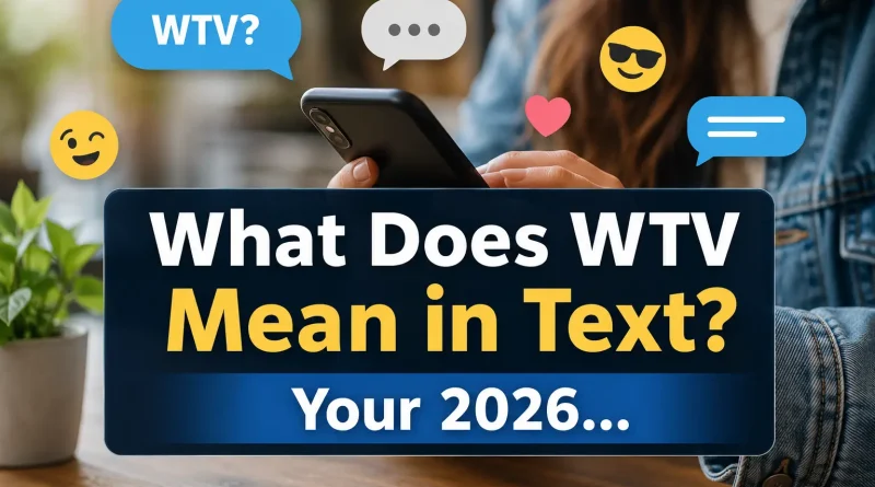 What Does WTV Mean in Text