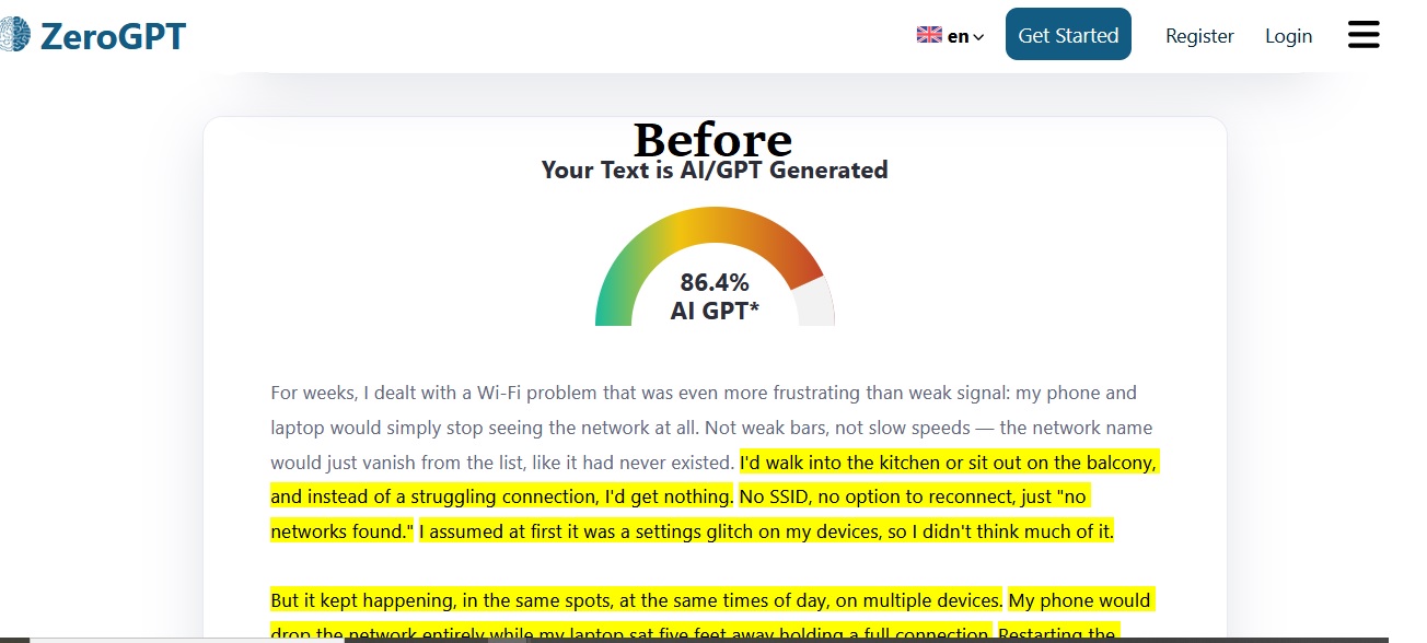 Clever AI Humanizer: An Honest Review After Testing It Across Real Client Work 4 Your Text is AI