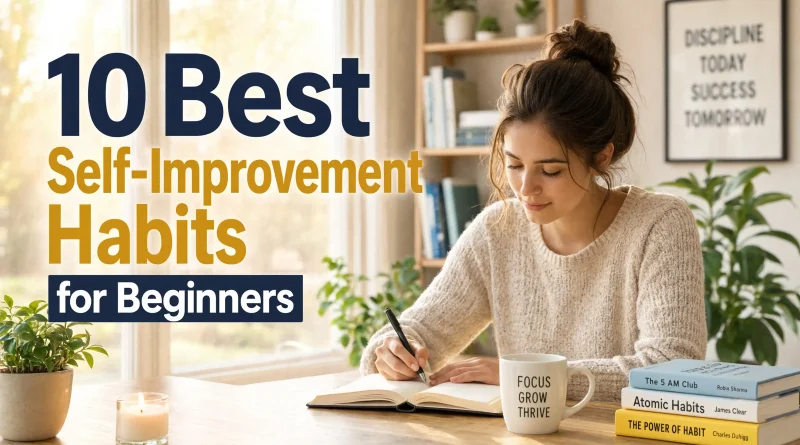 10 Best Self-Improvement Habits for Beginners 1 Best Self-Improvement Habits for Beginners
