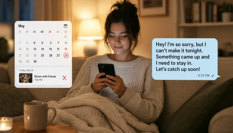 Stop Canceling Plans Last Minute: A Real Guide to Actually Showing Up