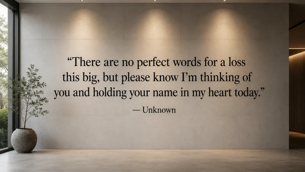 Comfort Thinking of You Quotes Sympathy Section