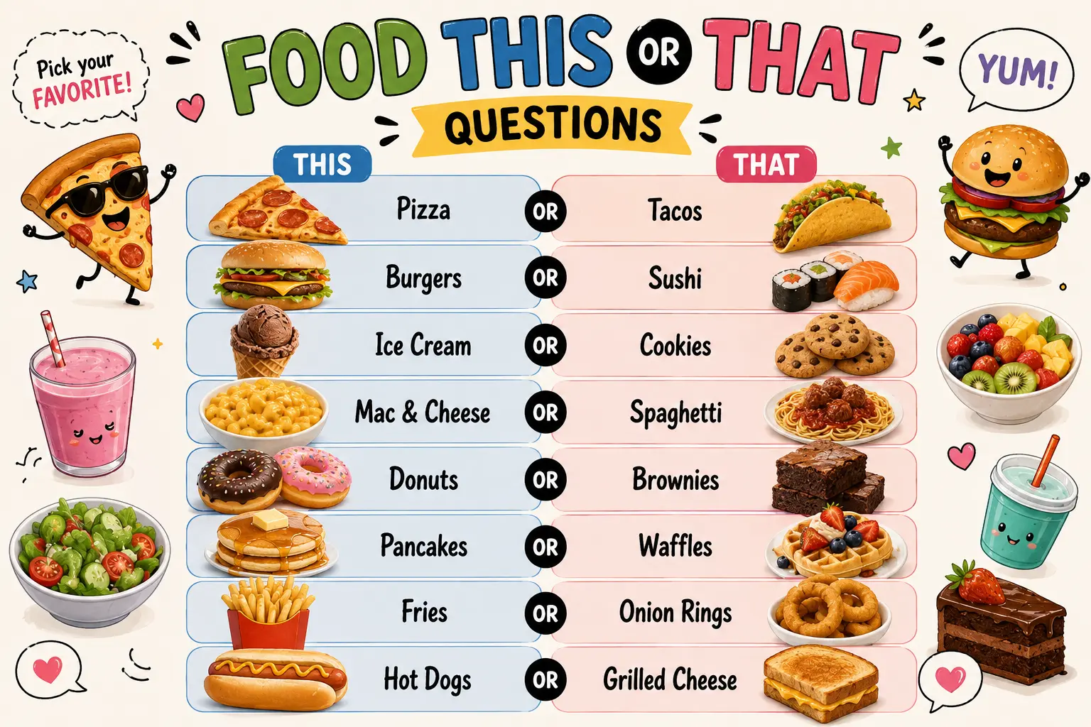 Food This or That Questions
