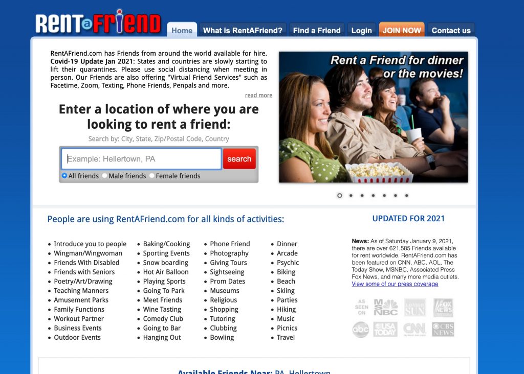 RentAFriend