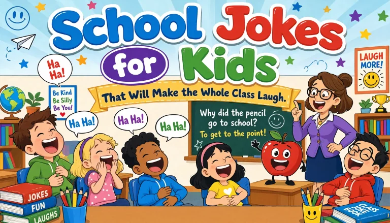 160+ Silly School Jokes for Kids That Will Make the Whole Class Laugh