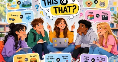 This or That Questions for Middle Schoolers