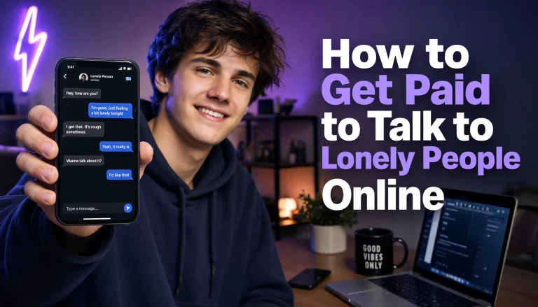 How to Get Paid to Talk to Lonely People Online: 15+ Legit Options in 2026