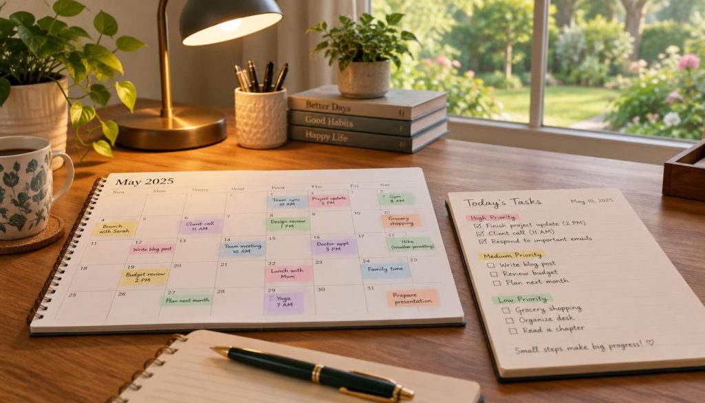 How to Stay Organized With a Simple Daily Routine